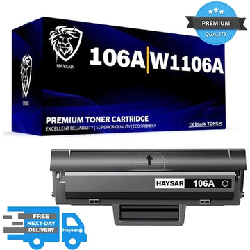Compatible HP 106A Black Toner Cartridge W1106A HP Laser 107a 107w MFP 135a 135w