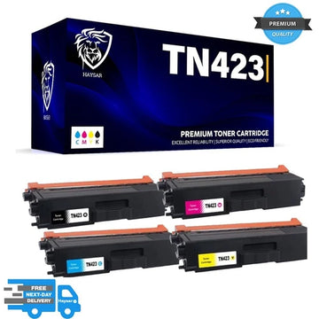 Compatible Brother TN423 High Capacity 4 Colour Toner Cartridges DCP-L8410CDW