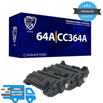 Twin Pack HP 64A Black Toner Cartridge CC364A HP LaserJet P4014 P4015dn P4515n