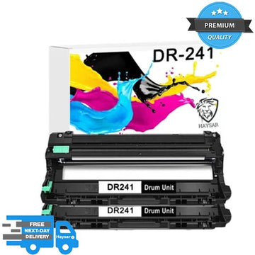 Twin Pack Compatible Brother DR-241CL Drum Unit DCP-9015CDW DCP-9020CDW HL-3140C