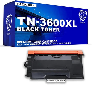 Compatible Brother Printer Black Toner Cartridge TN3600XL DCP-L5510DW HL-L5210DN