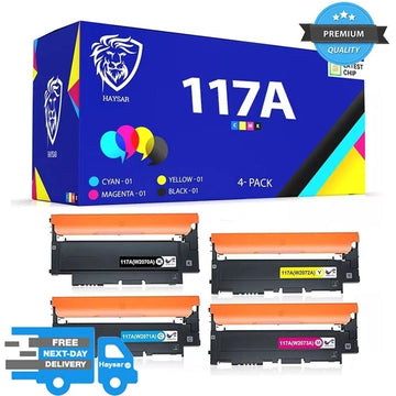 NEW Replacement HP 117A 4-Colour Toner Cartridge HP Laser 150 150a 179fng 179fnw