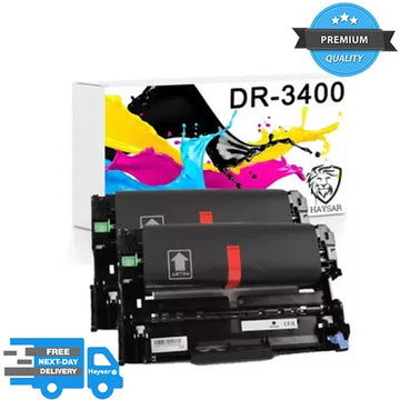 Twin Pack Compatible Brother DR-3400 Drum Unit DCP-L5500DN DCP-L6600DW HL-L5000D