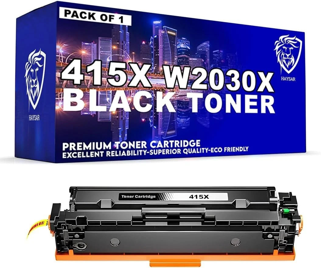 Compatible HP 415X W2030X High Yield Black Toner Cartridge for LaserJet Pro M454, M479, M480