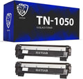 Compatible Brother TN1050 Black Toner Pack of 2 | HL-1210W DCP-1610W