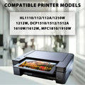 Compatible Brother TN1050 Black Toner Pack of 2 | HL-1210W DCP-1610W