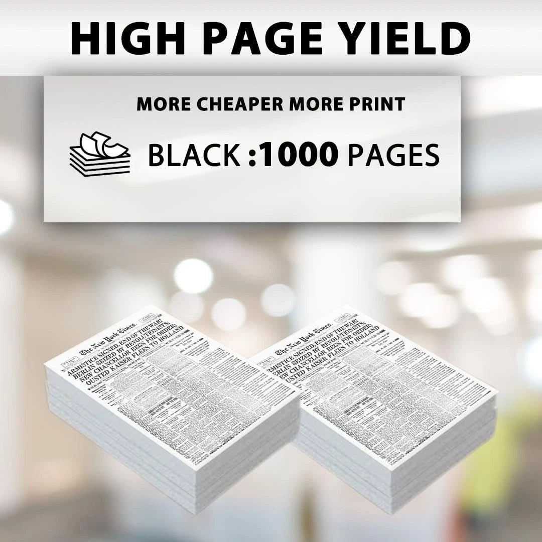 Compatible Brother TN1050 Black Toner Pack of 2 | HL-1210W DCP-1610W