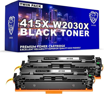 Compatible HP 415X W2030X Black Toner Twin Pack – Haysar UK