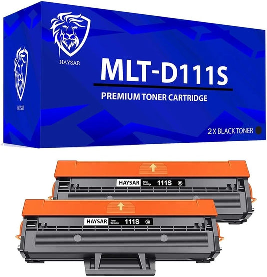 Compatible Samsung MLT-D111S Black Toner Twin Pack | M2020 M2070