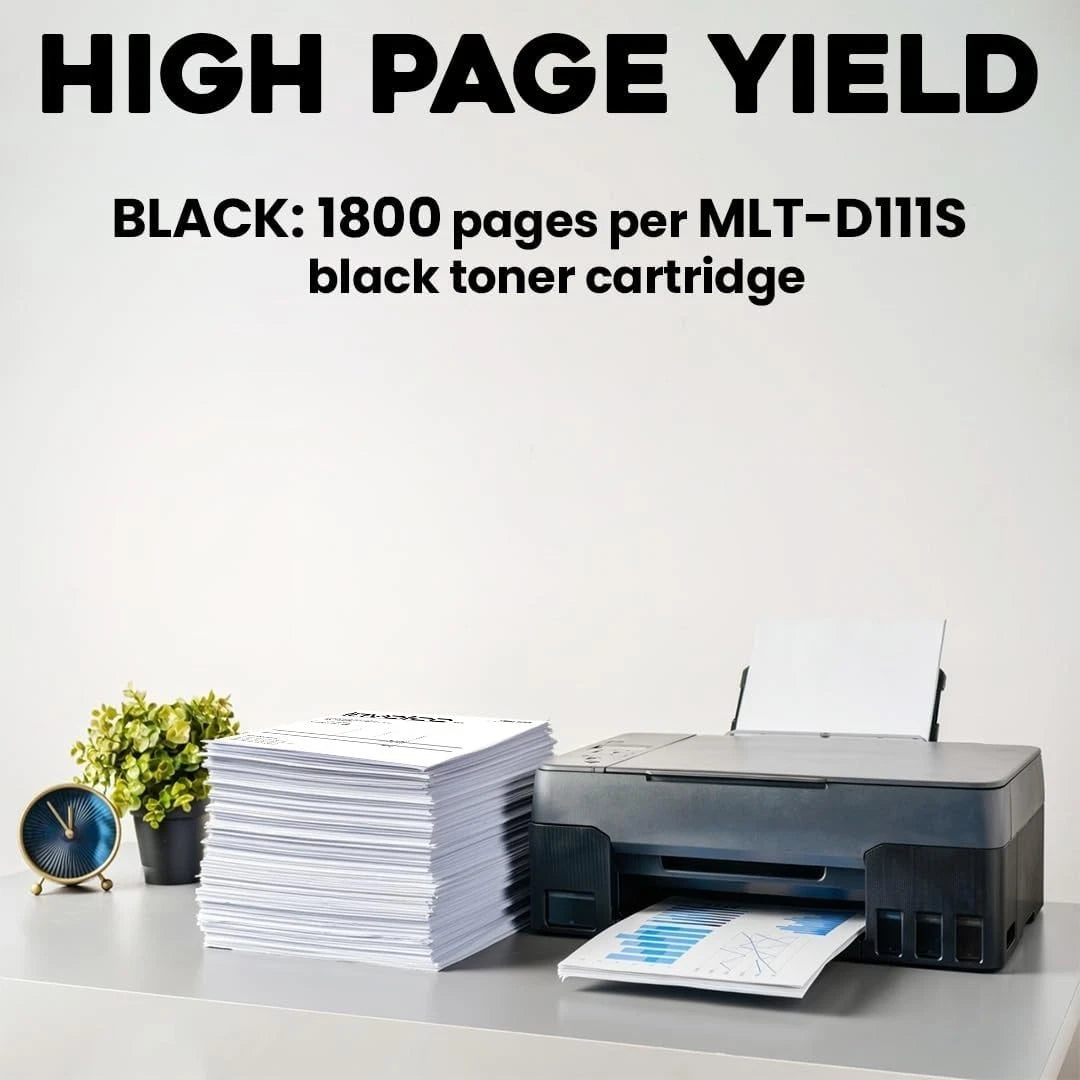 Compatible Samsung MLT-D111S Toner Pack of 4 | M2020 M2070