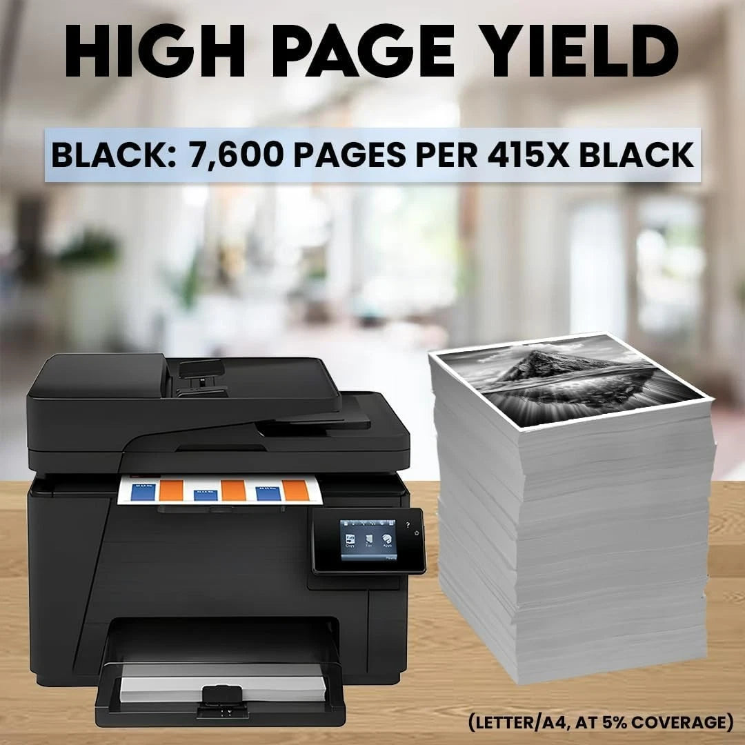 Compatible HP 415X W2030X Black Toner Twin Pack – Haysar UK