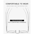 Ergonomic Unisex UV & Anti Blue Light Filter 2-in-1 Transition Reading Glasses