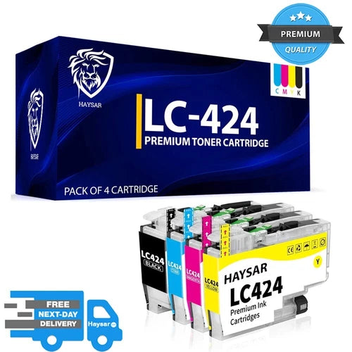 Compatible Brother LC424 4-Colour Ink Cartridge Multipack LC424VAL DCP-J1200WE