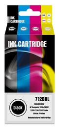 Compatible HP 712 High Capacity 4 Colour Combo Pack Ink Cartridges HP Designjet