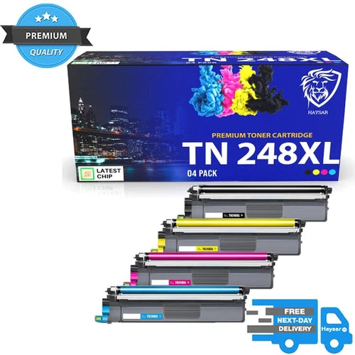 Compatible Brother TN-248XL High Capacity Cartridges DCP-L3515CDW DCP-L3520CDWE