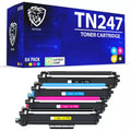 NEW Brother Printers TN-247 TN-243 CMYK Replacement Toner Cartridges 4-Pack