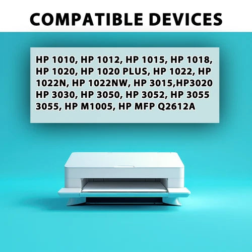 Compatible HP 12A Black Toner Cartridge Q2612A HP LaserJet 1010 1012 1015 1020