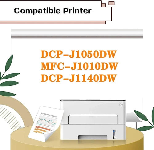 Brother Printers Ink Cartridges LC421XL LC-421 LC-421VAL LC-421XL DCP-J1050DW
