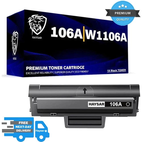 Compatible HP 106A Black Toner Cartridge W1106A HP Laser 107a 107w MFP 135a 135w