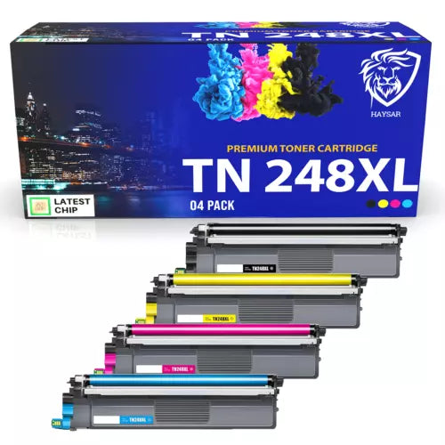Compatible Brother TN-248XL High Capacity Cartridges DCP-L3515CDW DCP-L3520CDWE