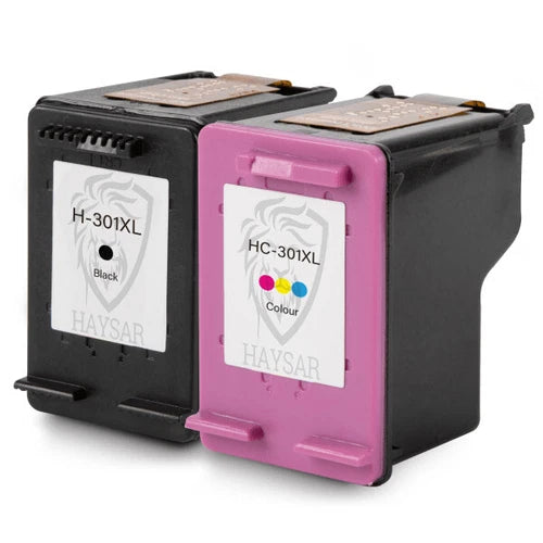 Compatible For HP 301XL High Capacity Multipack Black & Tri-Colour Ink Cartridge