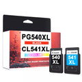 Canon Pixma PG-540XL CL-541XL Ink Cartridges PG540 CL541 TS5150 MG3650s MG4250