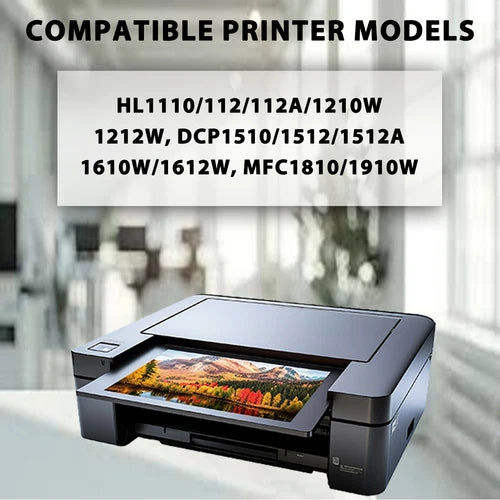 Compatible Brother TN-1050 Black Toner Cartridge TN1050 DCP-1510 DCP-1610W