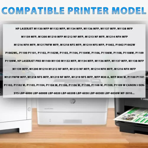 Compatible HP 35A Black Toner Cartridge CB435A For HP LaserJet P1005 P1006 P1007