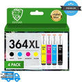 Compatible 4Pack HP 364XL 364 Ink Cartridge For HP 5510 5520 5522 5524 6510 6520