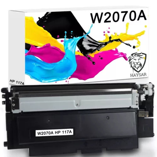 Twin Pack HP 117A Black Toner Cartridge W2070A HP Colour Laser 150a 150nw 179fnw