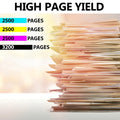 Compatible HP 203X High Capacity 4 Toner Cartridge CMYK HP LaserJet Pro M254dw
