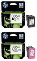 HP 305XL High Capacity Black & Tri-Colour Ink Cartridge Multipack 6ZA94AE