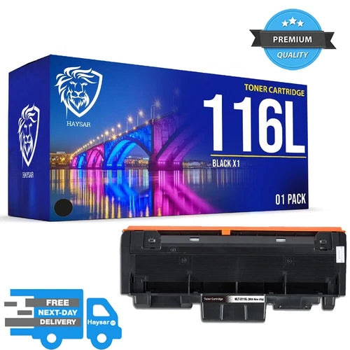Compatible Samsung 116L Black Toner Cartridge MLT-D116L Xpress M2625 SL-M2825ND