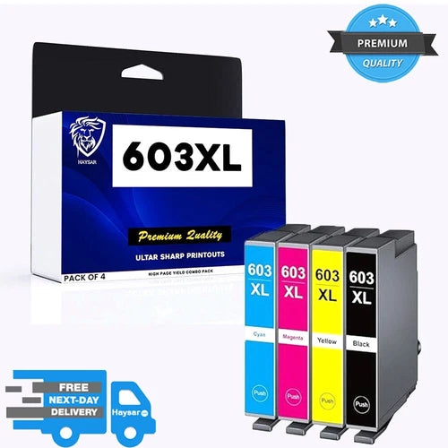 Epson 603XL Printer Ink Cartridge XP2100 XP2105 XP3100 3105 XP4100 4105 WF2835