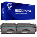 Twin Pack HP 05X Black High Capacity Toner Cartridges CE505X HP LaserJet P2055DN