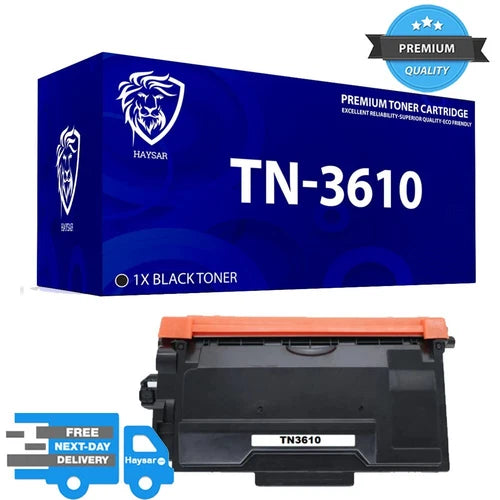Compatible Brother TN-3610 Black Extra High Capacity Toner Cartridge HL-L6210DW
