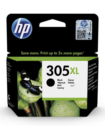 HP 305XL High Capacity Black Ink Cartridge 3YM62AE