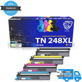 Compatible Brother TN-248XL High Capacity 4 Colour Toner Cartridges DCP-L3515CDW
