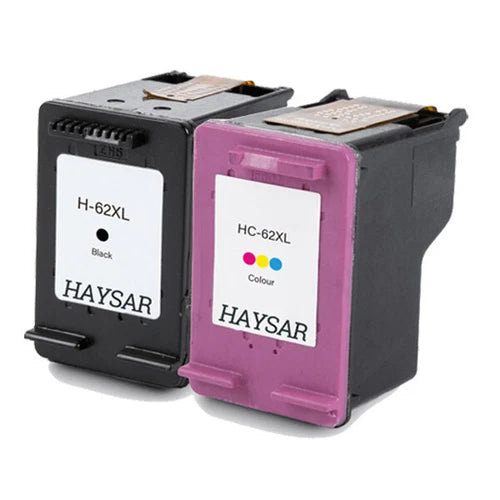 Compatible HP 62XL High Capacity Black & Tri-Colour Ink Cartridges Multipack
