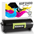 Twin Pack Compatible Lexmark 602H LTCMX510 2x Black Toner 60F2H00 MX310 MX410