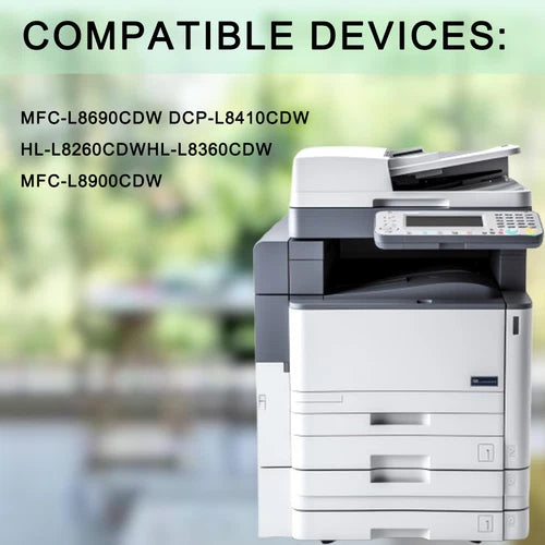 Compatible Brother TN423 High Capacity 4 Colour Toner Cartridges DCP-L8410CDW