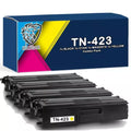Compatible Brother TN-423 High Capacity Multipack 4 Colour CMYK Toner Cartridges