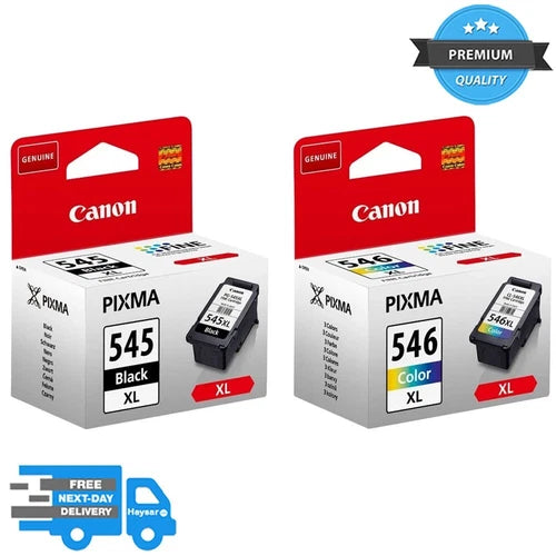 Canon PG-545XL & CL-546XL High Capacity Black & Tri-Colour Ink Multipack