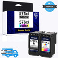 Compatible PG-575XL CL-576XL Combo Pack Ink Cartridges For Canon Pixma 575 & 576