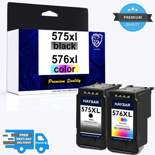 Compatible PG-575XL CL-576XL Ink Cartridge Canon Pixma TR4750i, TR4751i, TS3550i