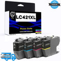 HAYSAR 4-Pack LC421XL High Yield Brother Printers Replacement Ink Cartridges