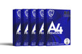 Pack of 5 REAMS of 500 sheets White A4 Copier Printing Paper 80gsm 2500 Sheets