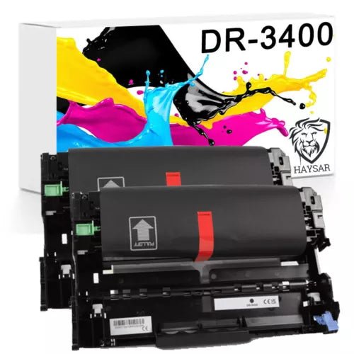 Twin Pack Compatible Brother DR-3400 Drum Unit DCP-L5500DN DCP-L6600DW HL-L5000D