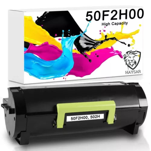 Twin Pack Compatible Lexmark 502H LTCMX510 Toner Cartridge 50F2H00 MS310D MS310D