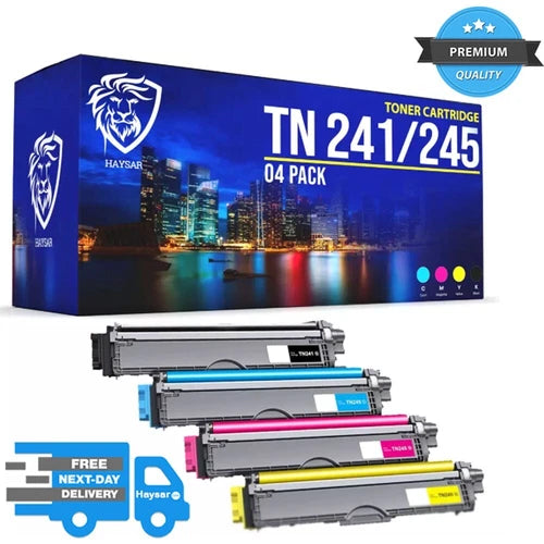 4 TN241 TN245 Toner fits for Brother HL-3140CW HL-3150CDW DCP-9015CDW DCP9020CDW